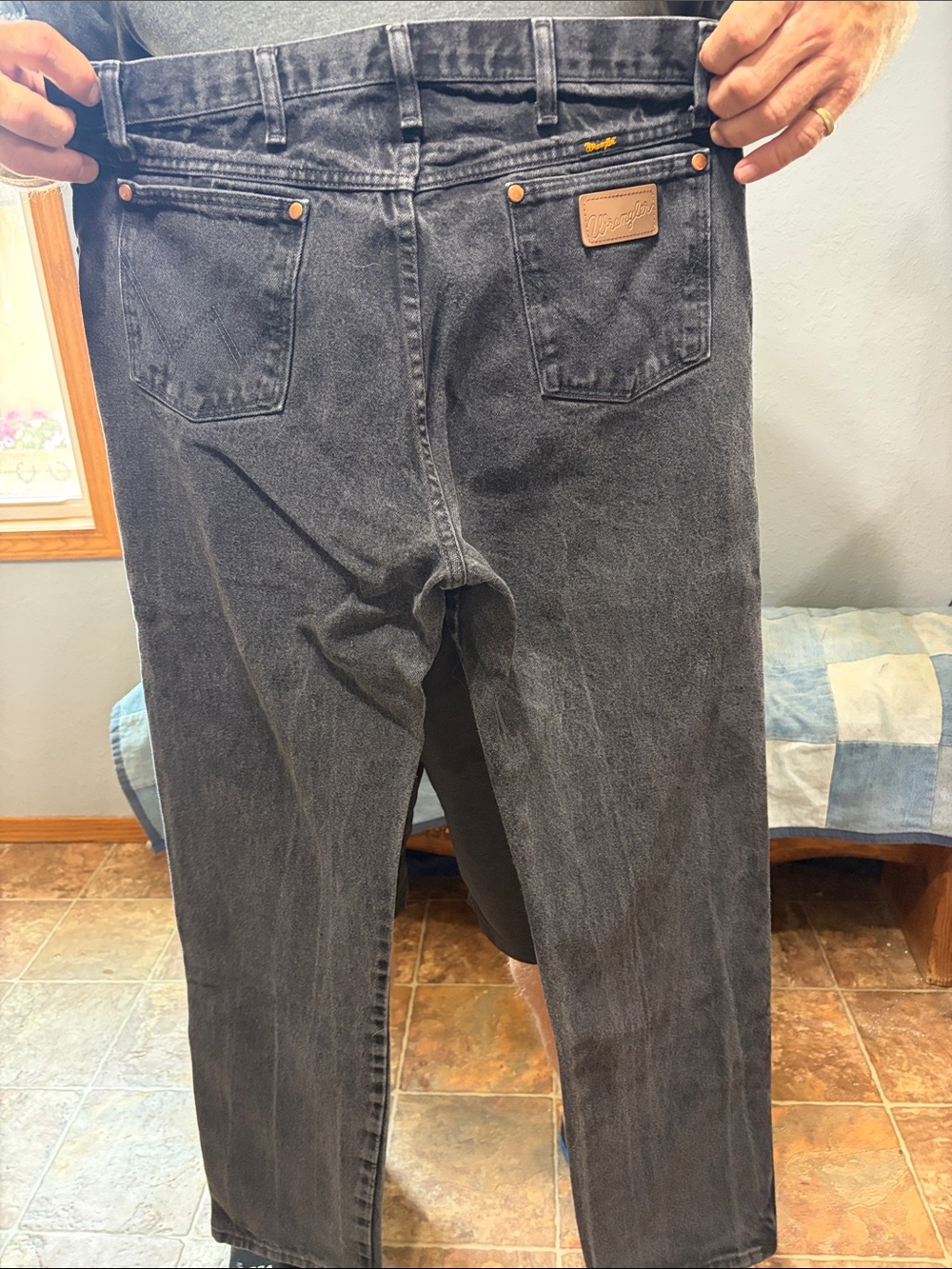 Wrangler Black boot cut Jeans - Picture 1 of 3